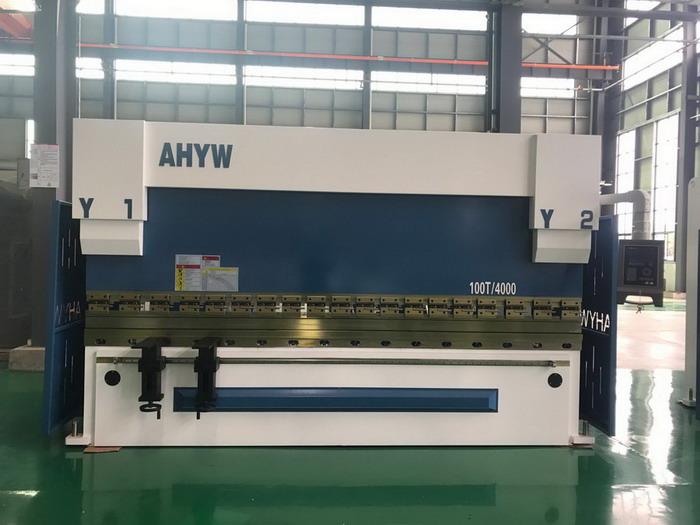 AHYW China Yawei 100T CNC Synchro Press brakes 4 axis 4m metal bending machine china suppliers