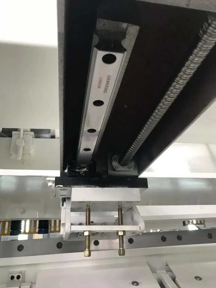 ball screw and linear guide 6mm metal cutting guillotine CNC back gauge china manufactures '