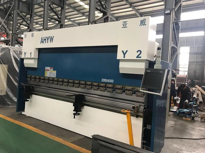 DELEM DA58T 2D graphical PBH CNC Press Brake controlled 5 axis metal bending